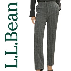 Sz8 L.L. Bean Herringbone Tween Pants Trousers